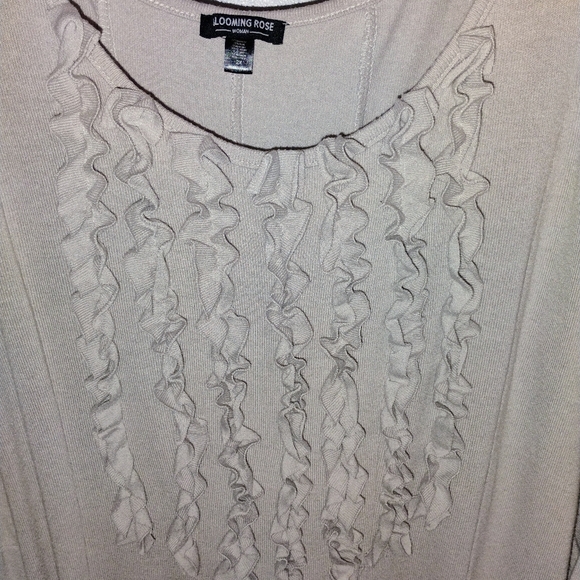 Blowing Rose A-Line Sweater Dress - Picture 3 of 8